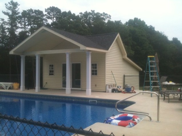pool house