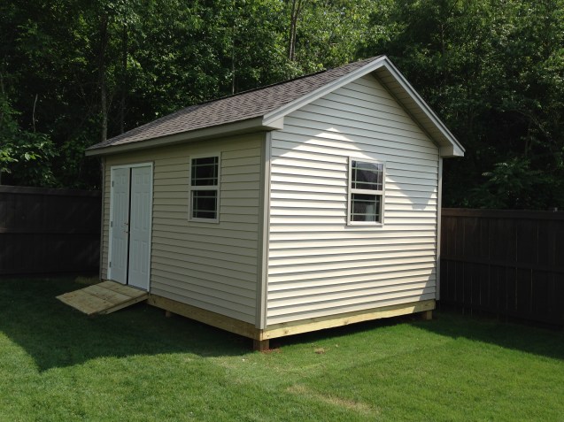 12x16 Storage building