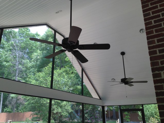 Open Gable Screen Porch