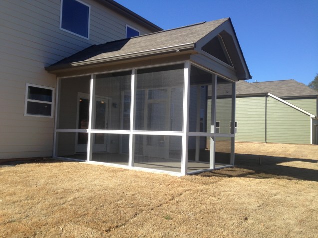 White Aluminum Screen-eze 