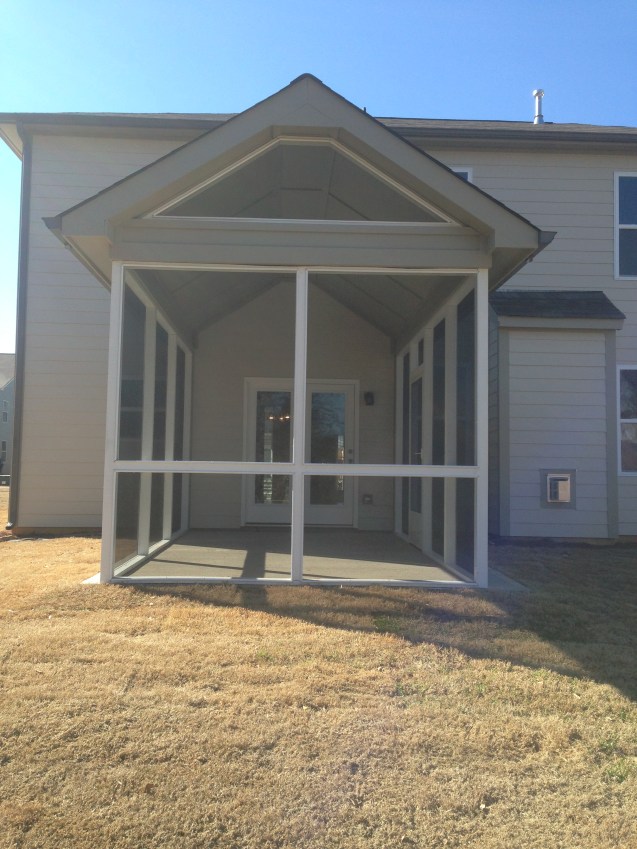 White Aluminum Screen-eze 