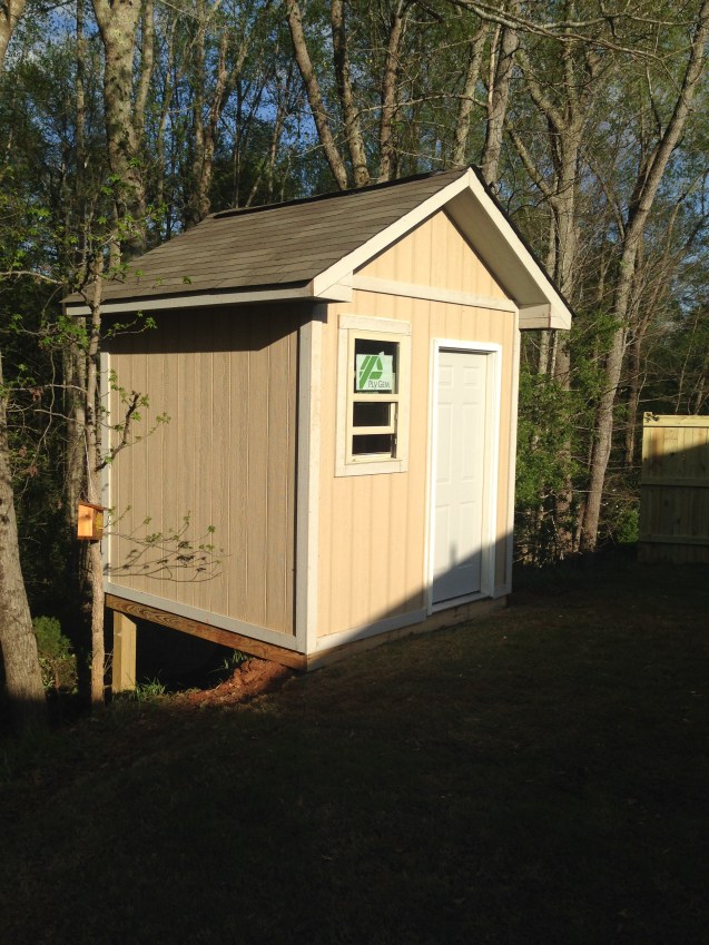 8x8 storage building