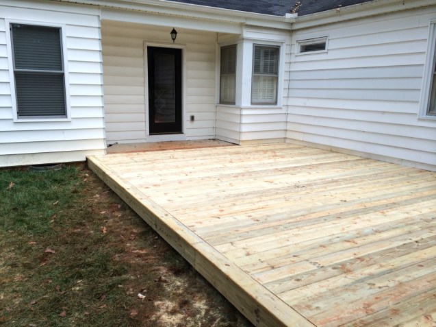 Wrap Around Deck