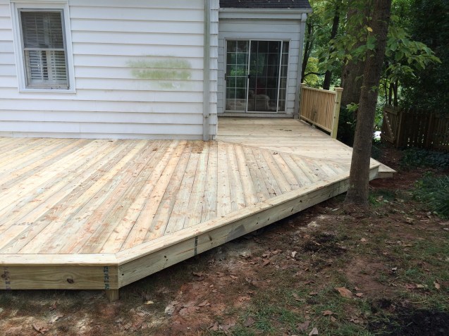 Wrap Around Deck